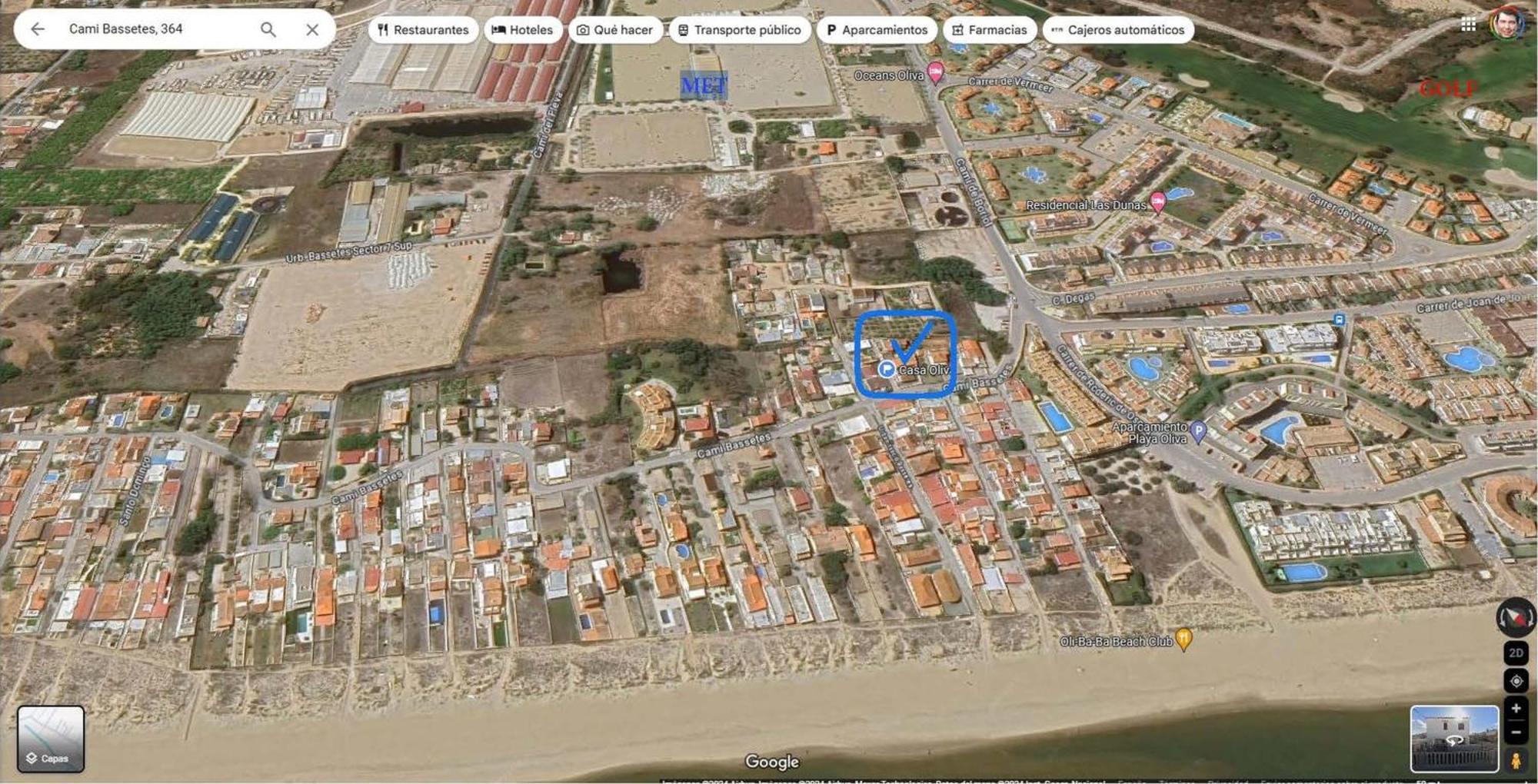 Casa De Playa En Oliva Al Lado Del Met Y Campo De Golfヴィラ エクステリア 写真