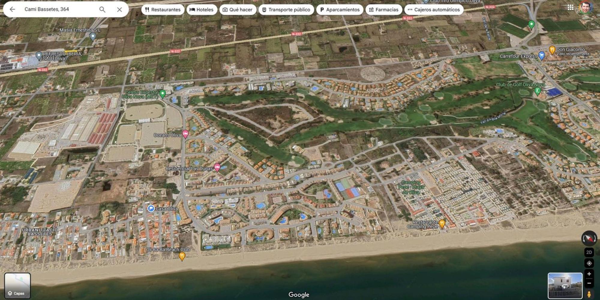 Casa De Playa En Oliva Al Lado Del Met Y Campo De Golfヴィラ エクステリア 写真
